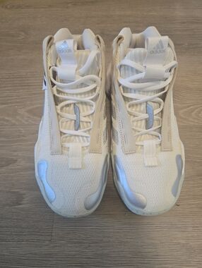 adidas Exhibit B Candace Parker Mid Off White gz2350 sz 8